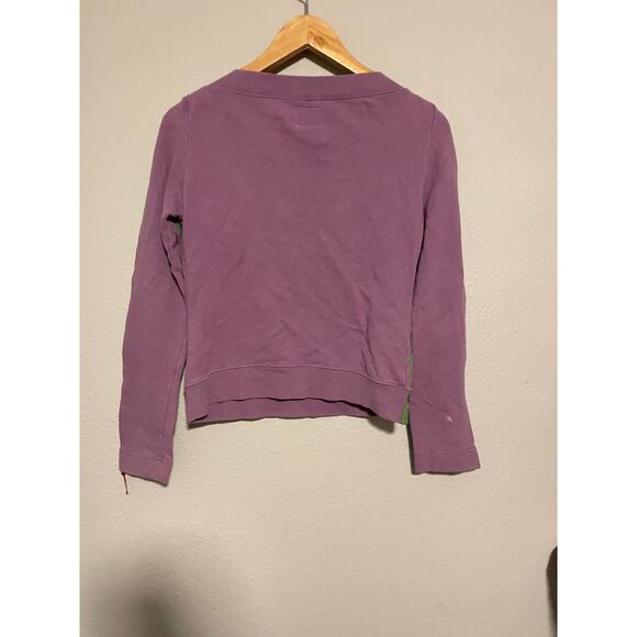 Vintage Miss Sixty Womens Sweatshirt Small Cat Dog Graphic Print Artsy 90s Y2K - Picture 4 of 8